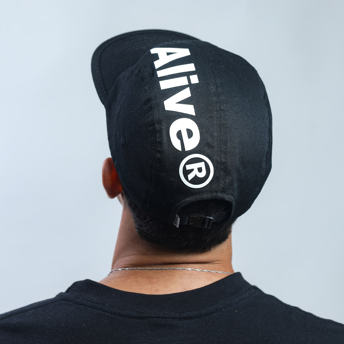 Boné Alive Five Panel Big Logo Preto