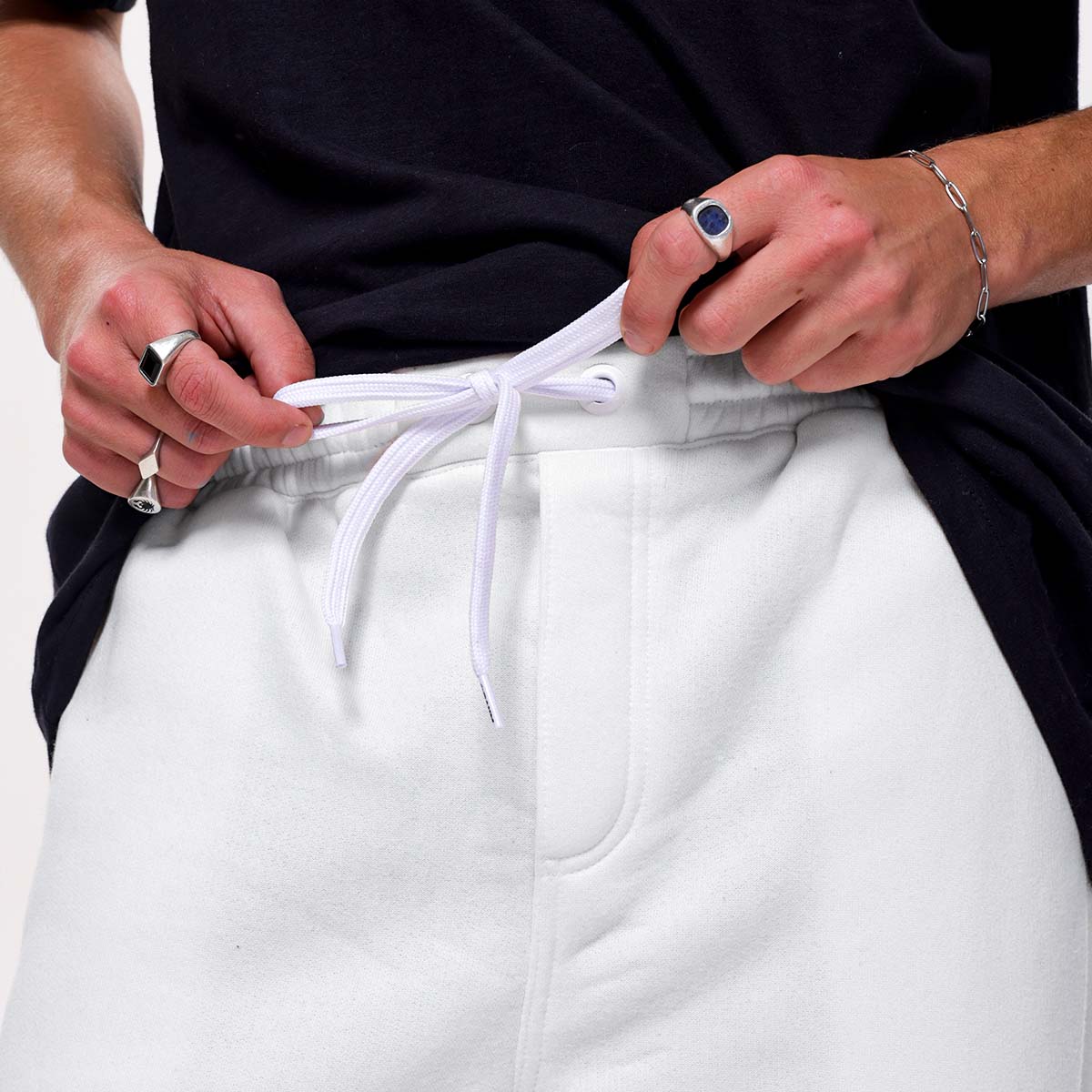 Calça Alive Moletom Rubric Branco - Texas