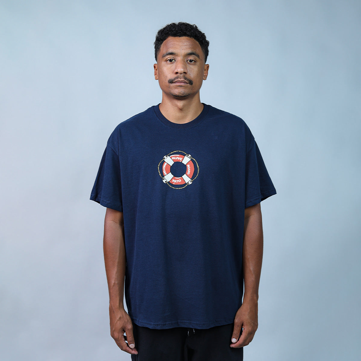 Camiseta Alive Floater Azul Marinho