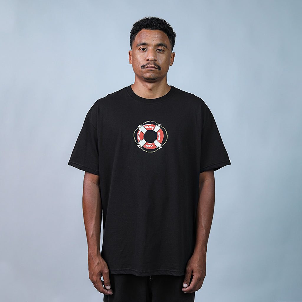Camiseta Alive Floater Preto