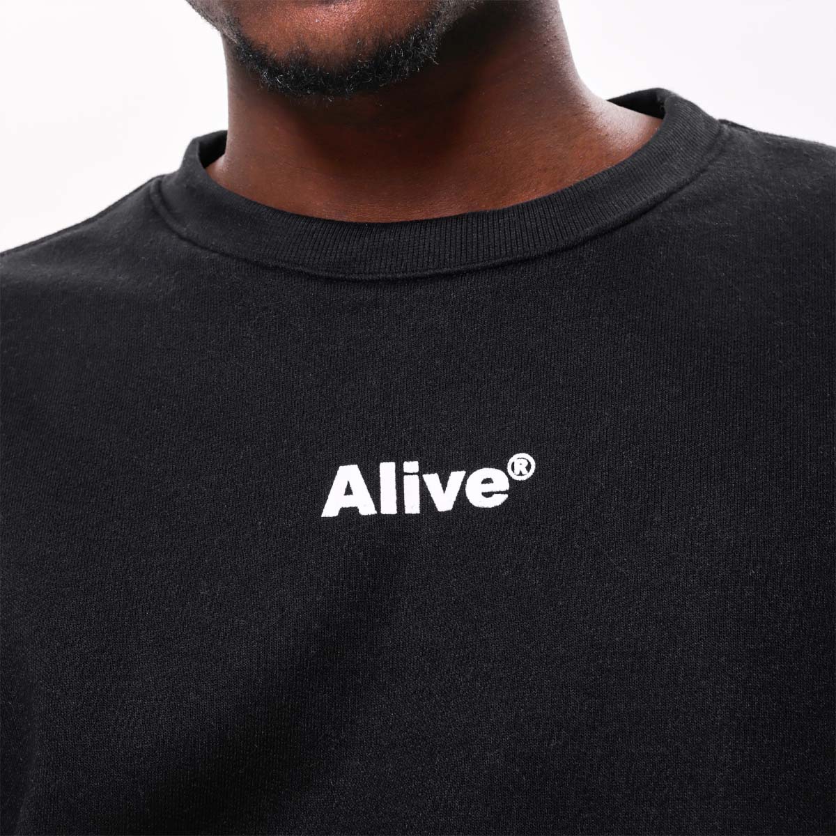 Moletom Alive Careca Logo Preto - Texas