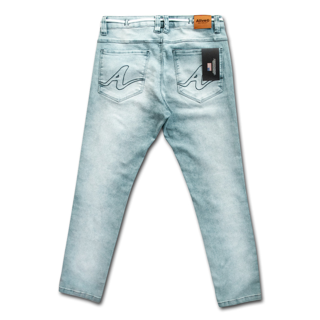 Calça Alive Jeans Regular Unissex | Azul
