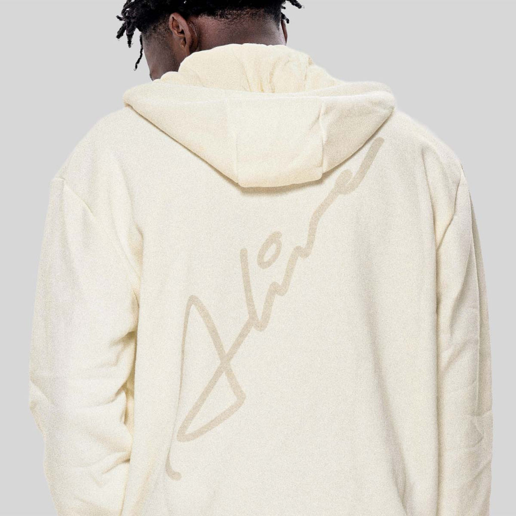 Casaco Alive Zipper Rubric Off White - Texas