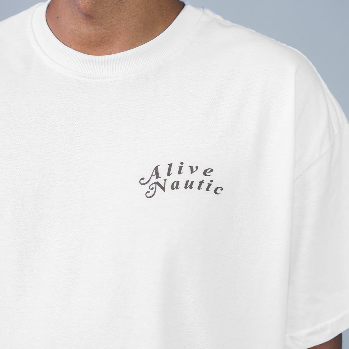 Camiseta Alive Map Branco