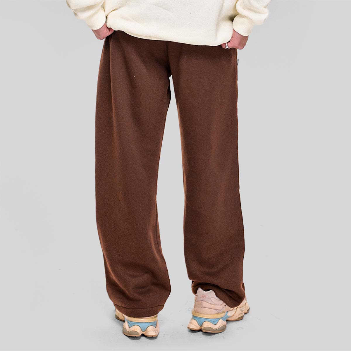 Calça Alive Moletom Rubric Marrom - Texas