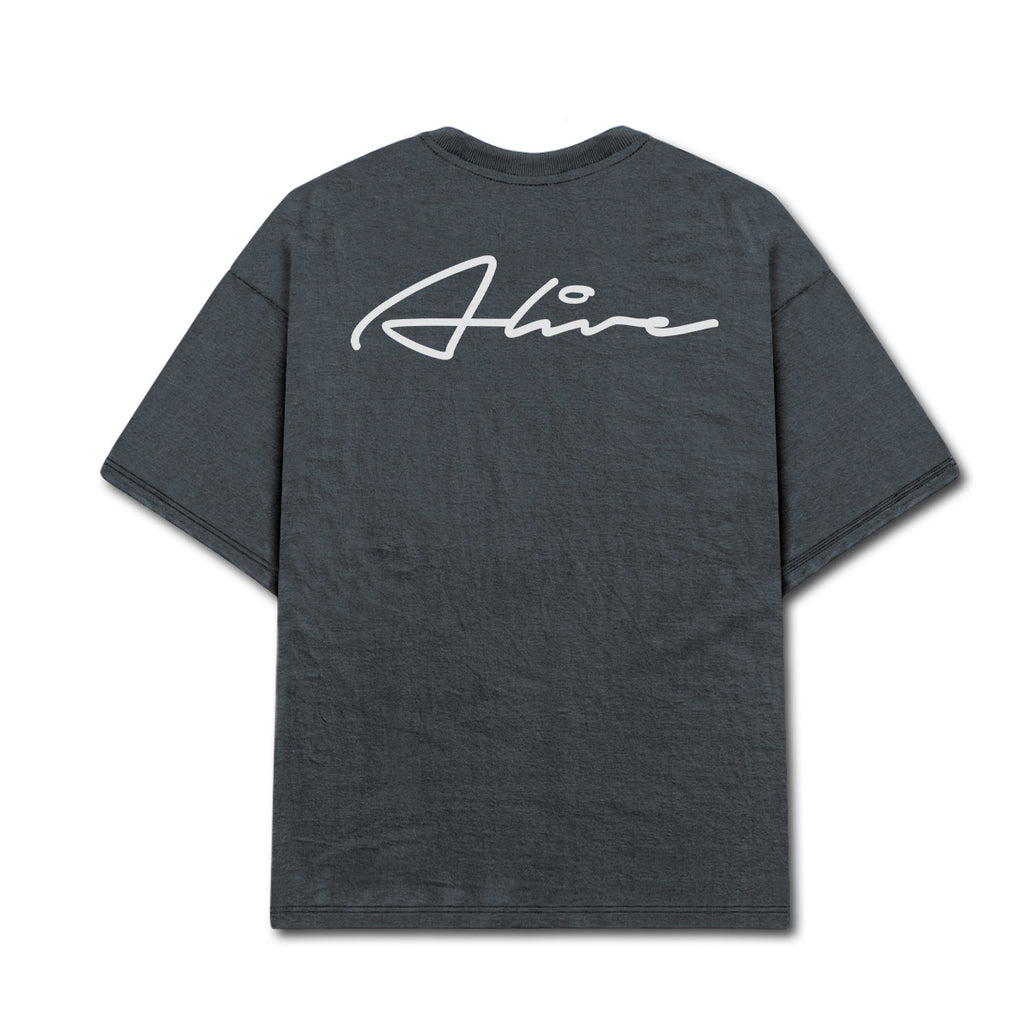 Camiseta Alive Clássica Rubric Cinza