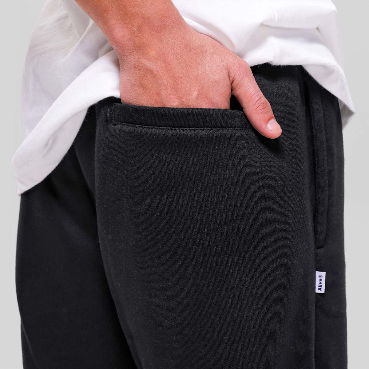 Calça Alive Moletom Rubric Preto - Texas