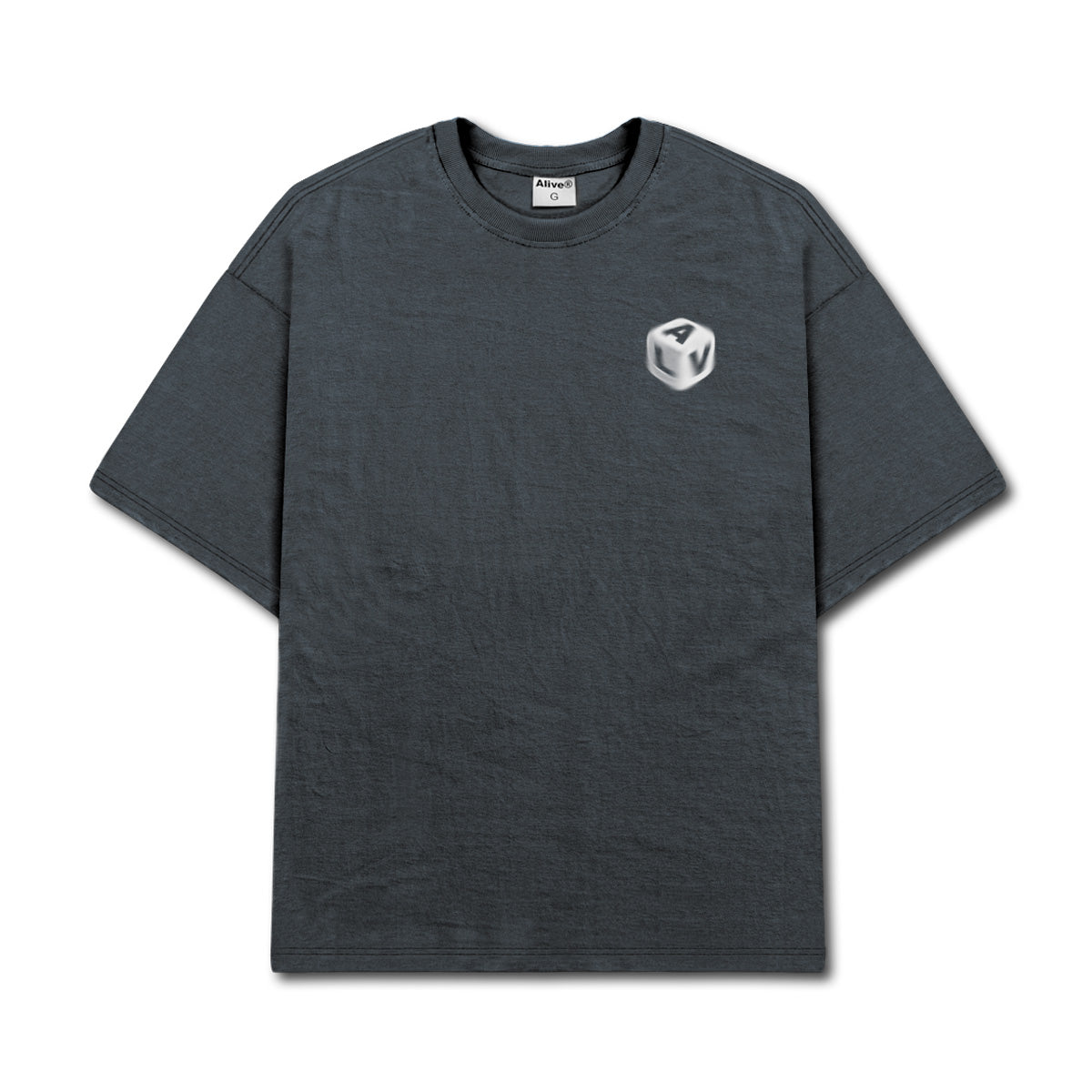 Camiseta Alive Clássica Flame Cinza