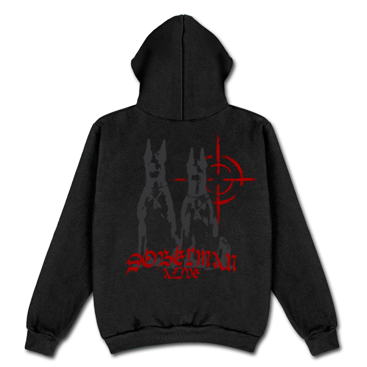 Moletom Alive Dobermann Preto