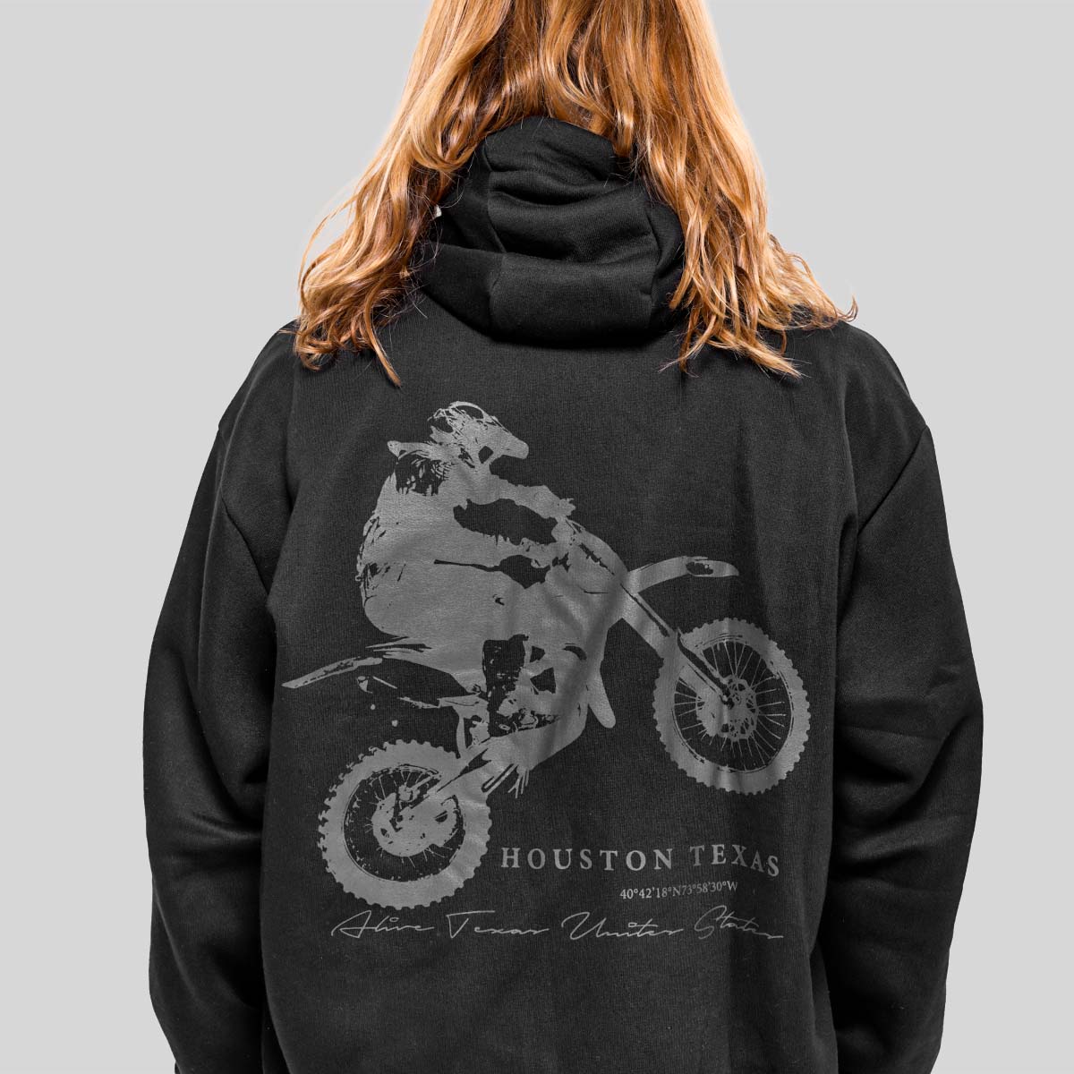Casaco Alive Zipper Houston Preto - Texas