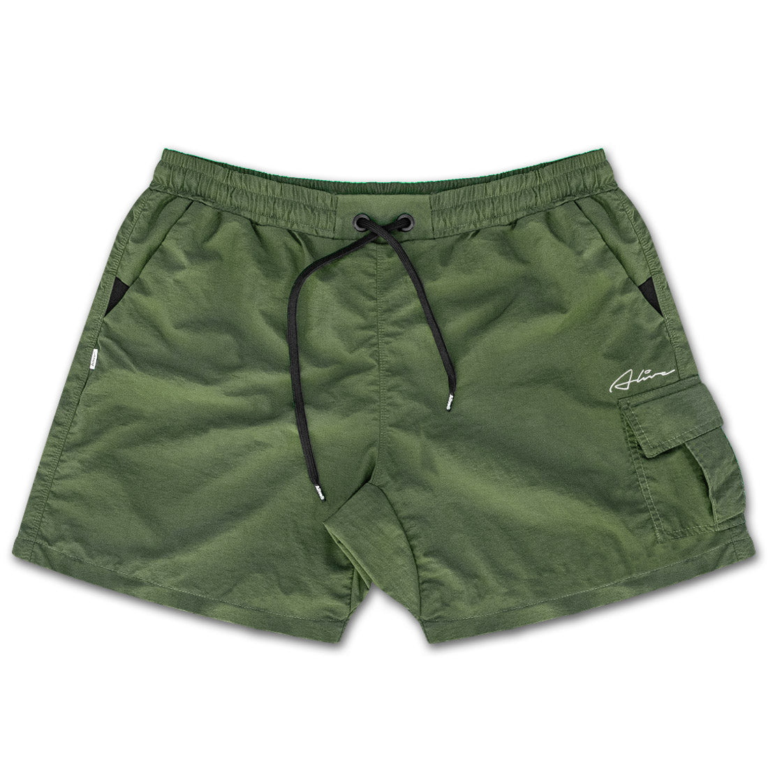 Short Alive Cargo Rubric Verde