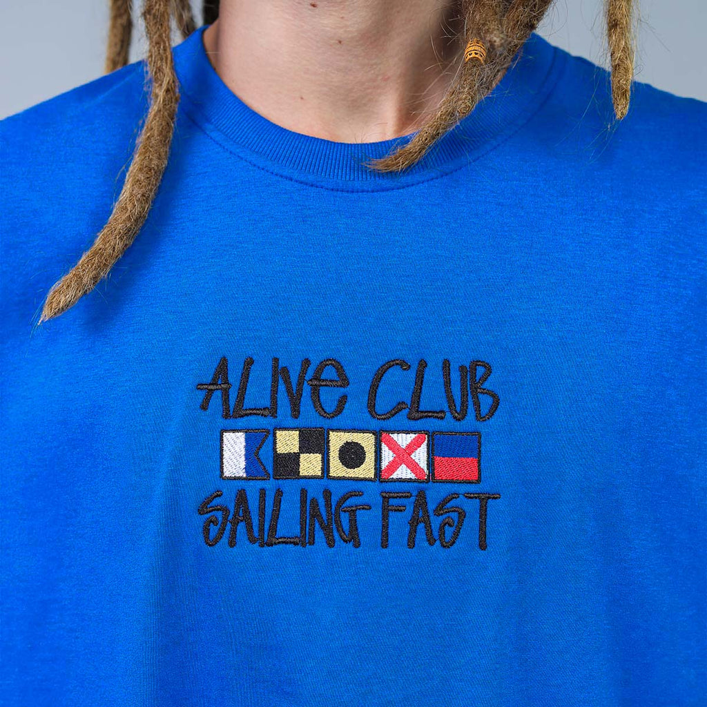 Camiseta Alive Flags Azul Royal