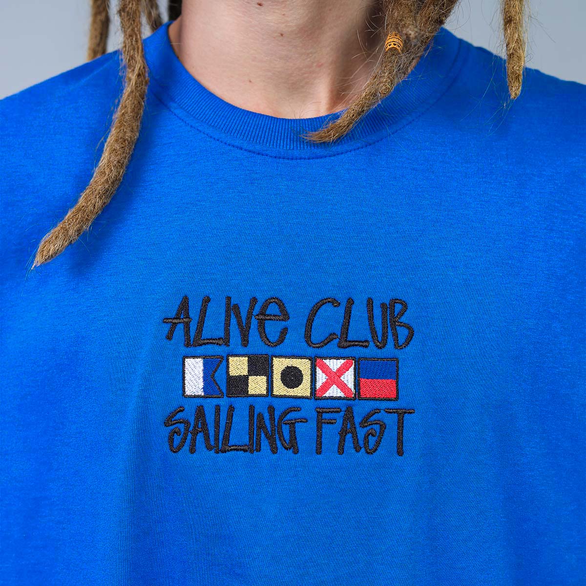 Camiseta Alive Flags Azul Royal