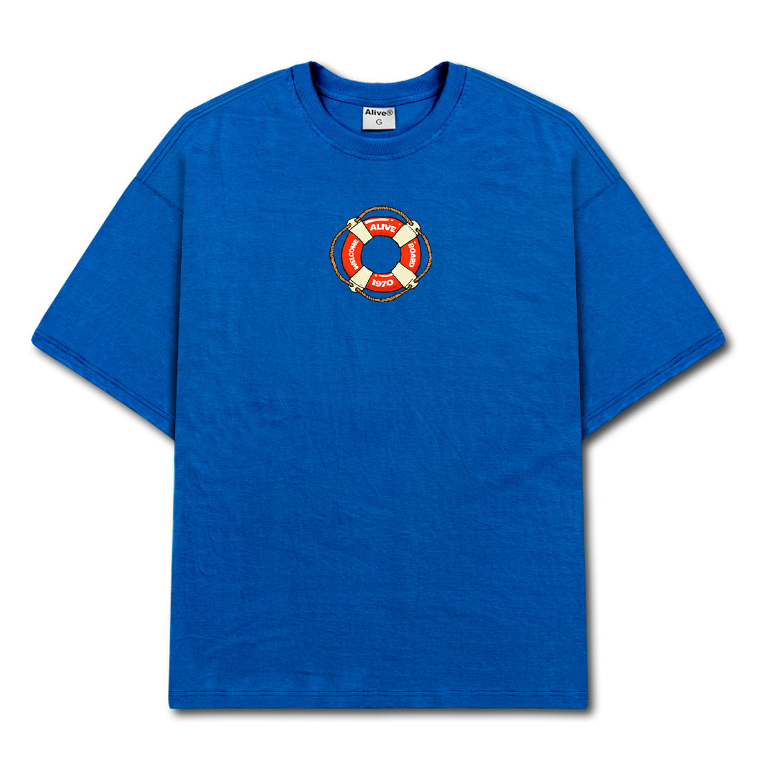 Camiseta Alive Floater Azul Royal