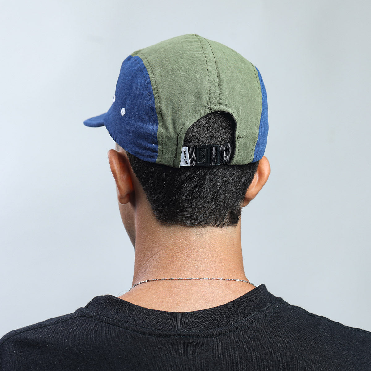 Boné Alive Five Panel Alive Blue Green