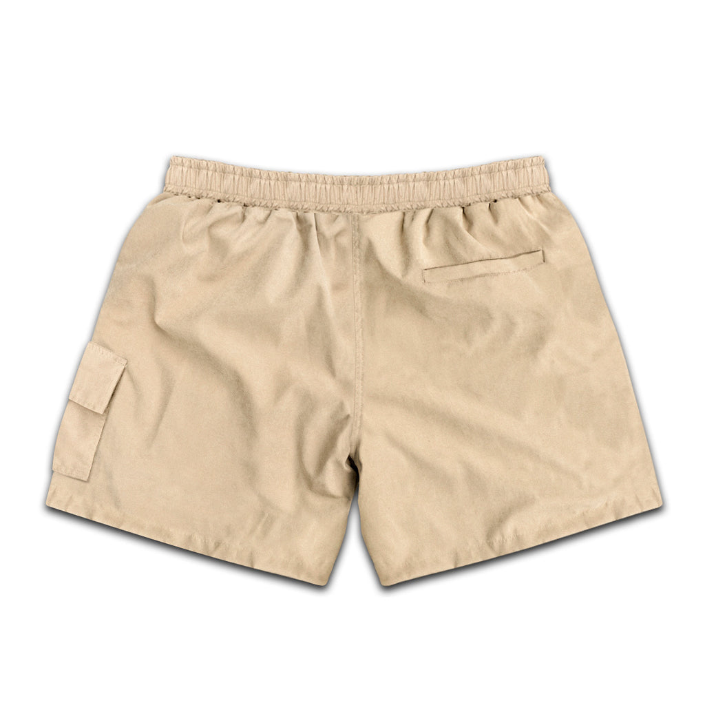 Short Alive Tec Cargo Bege