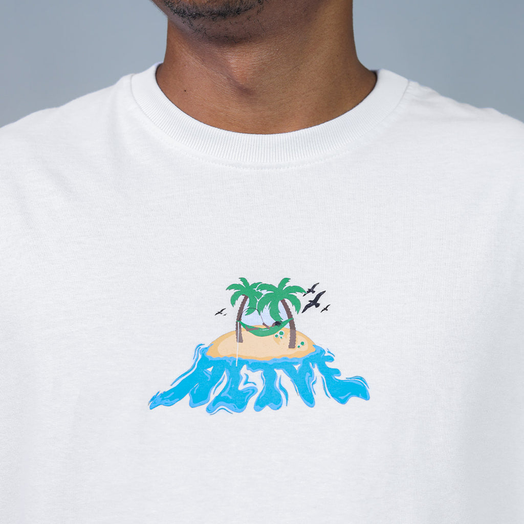 Camiseta Alive Island Branco