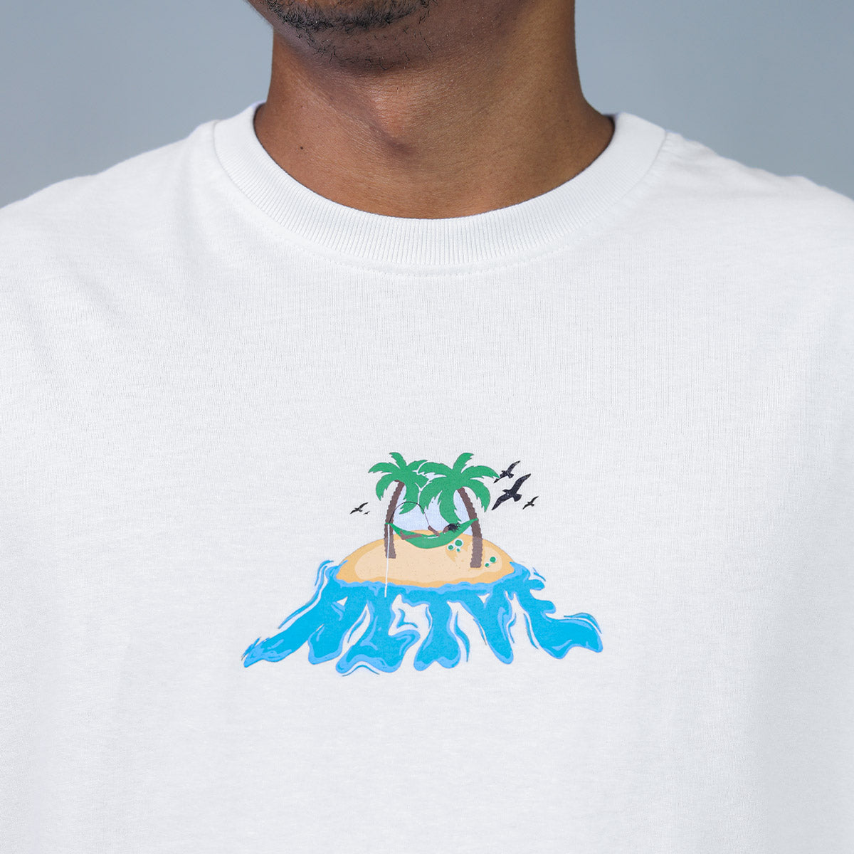 Camiseta Alive Island Branco
