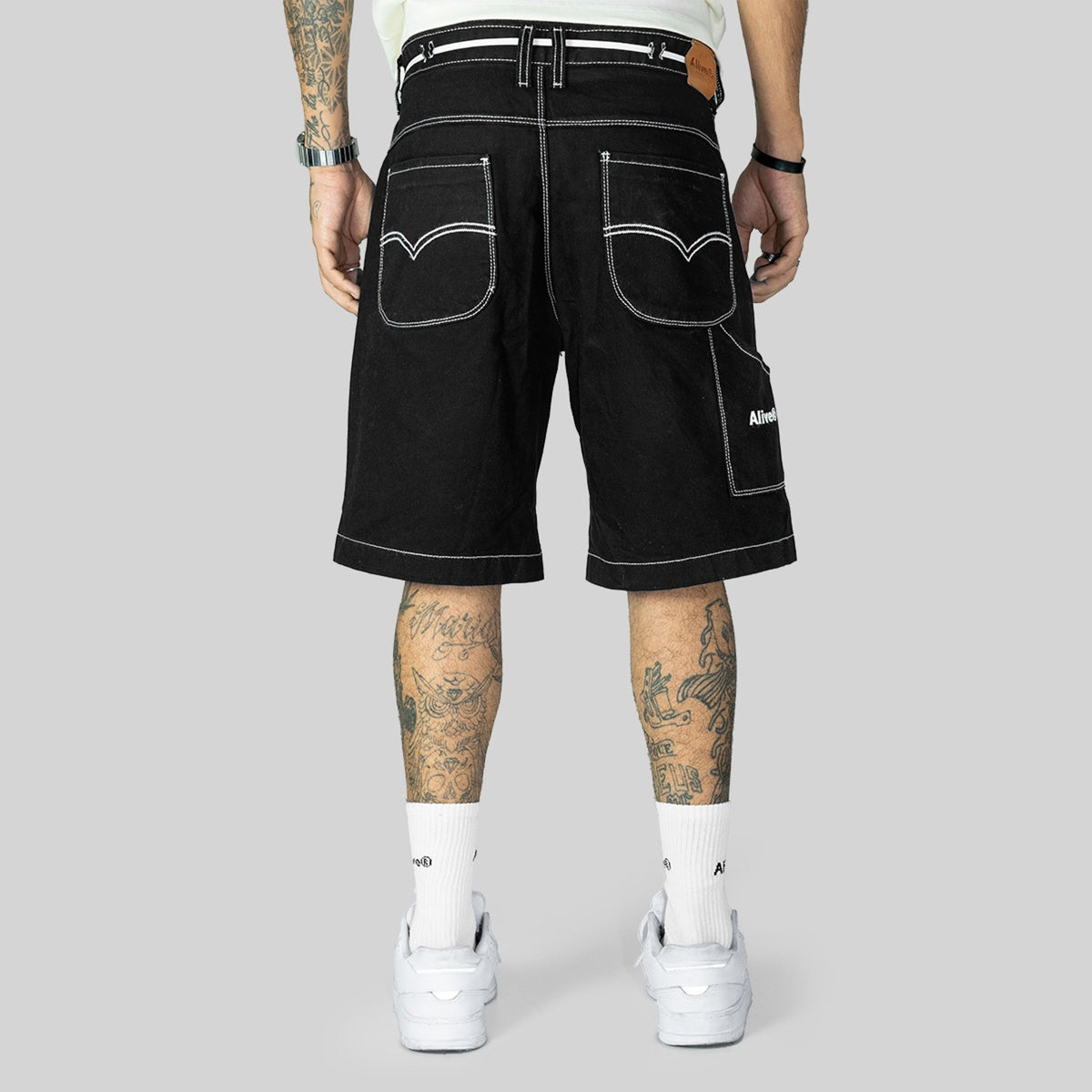 Bermuda Alive Jeans Carpinter White Line