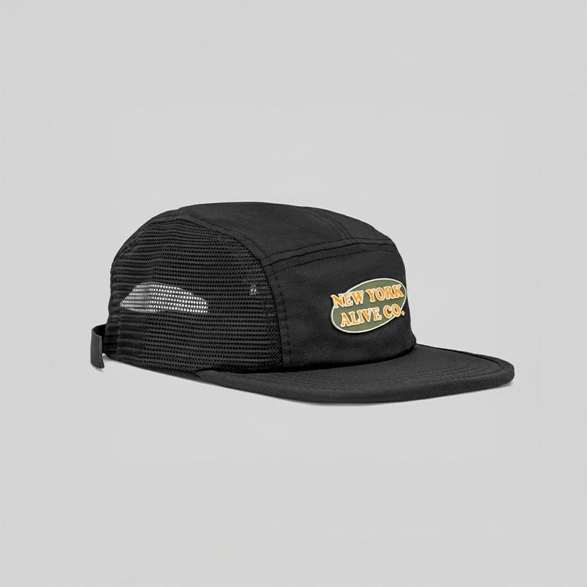 Boné Alive Retrô Logo Preto Five Panel