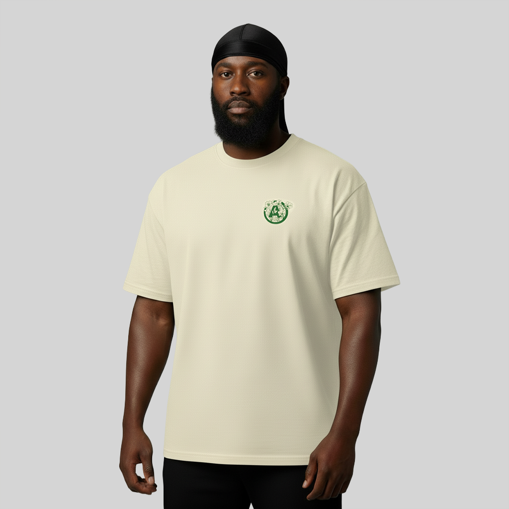 Camiseta Alive Flowers Off White