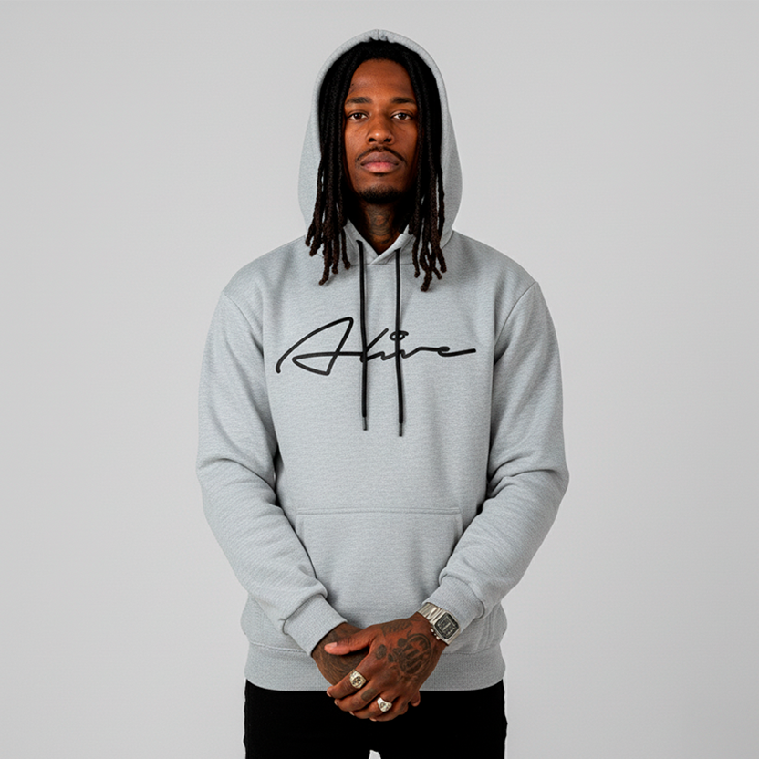 Moletom Alive Rubric Cinza