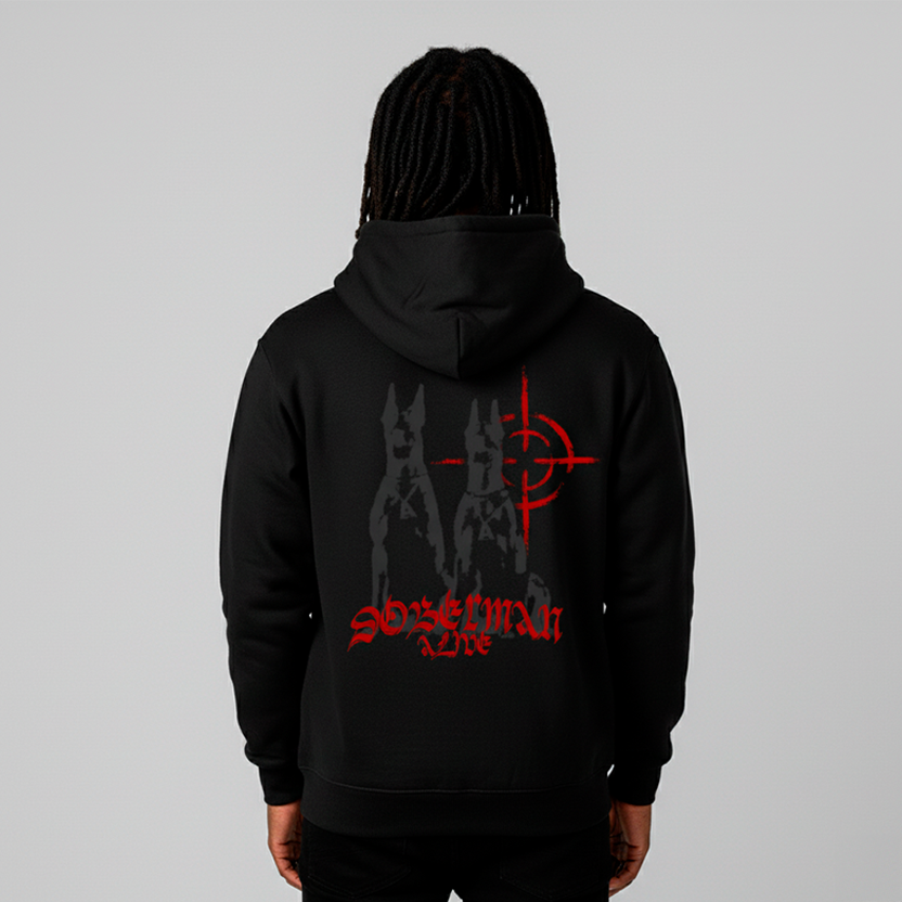 Moletom Alive Dobermann Preto