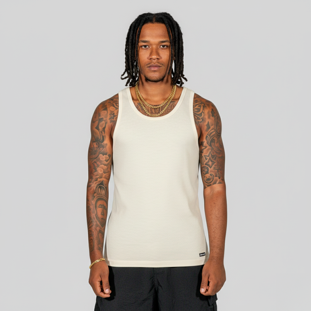 Regata Alive Tank Top Logo Off White