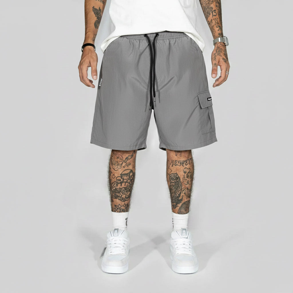 Short Alive Tec Cargo Cinza