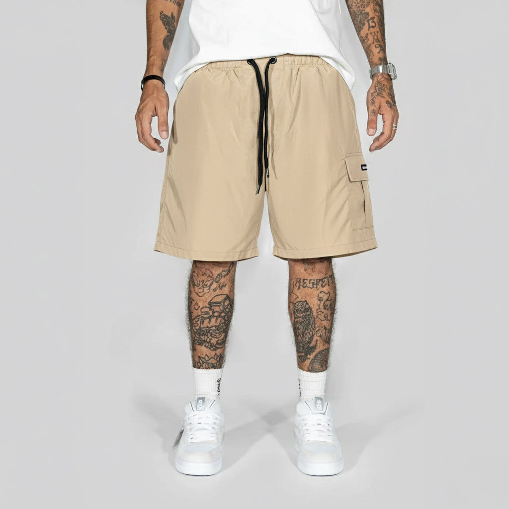 Short Alive Tec Cargo Bege