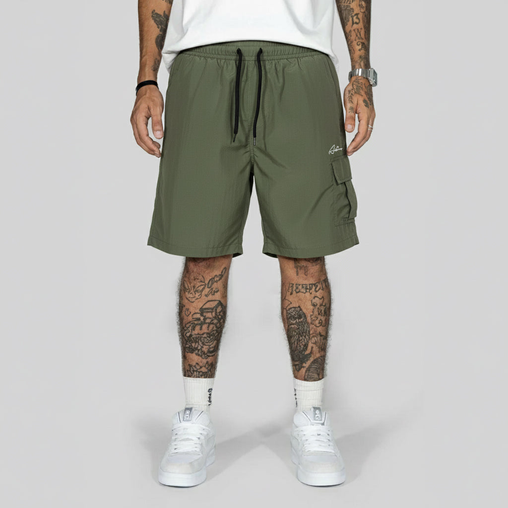 Short Alive Cargo Rubric Verde